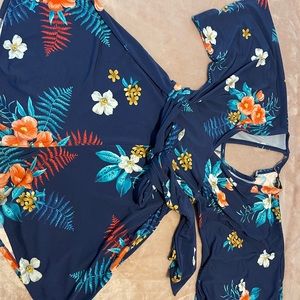 Express: tropical shorts roper.